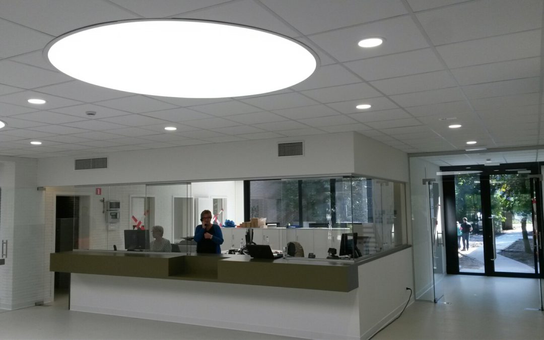 Renovatie inkomhal-kleedkamers zwembad